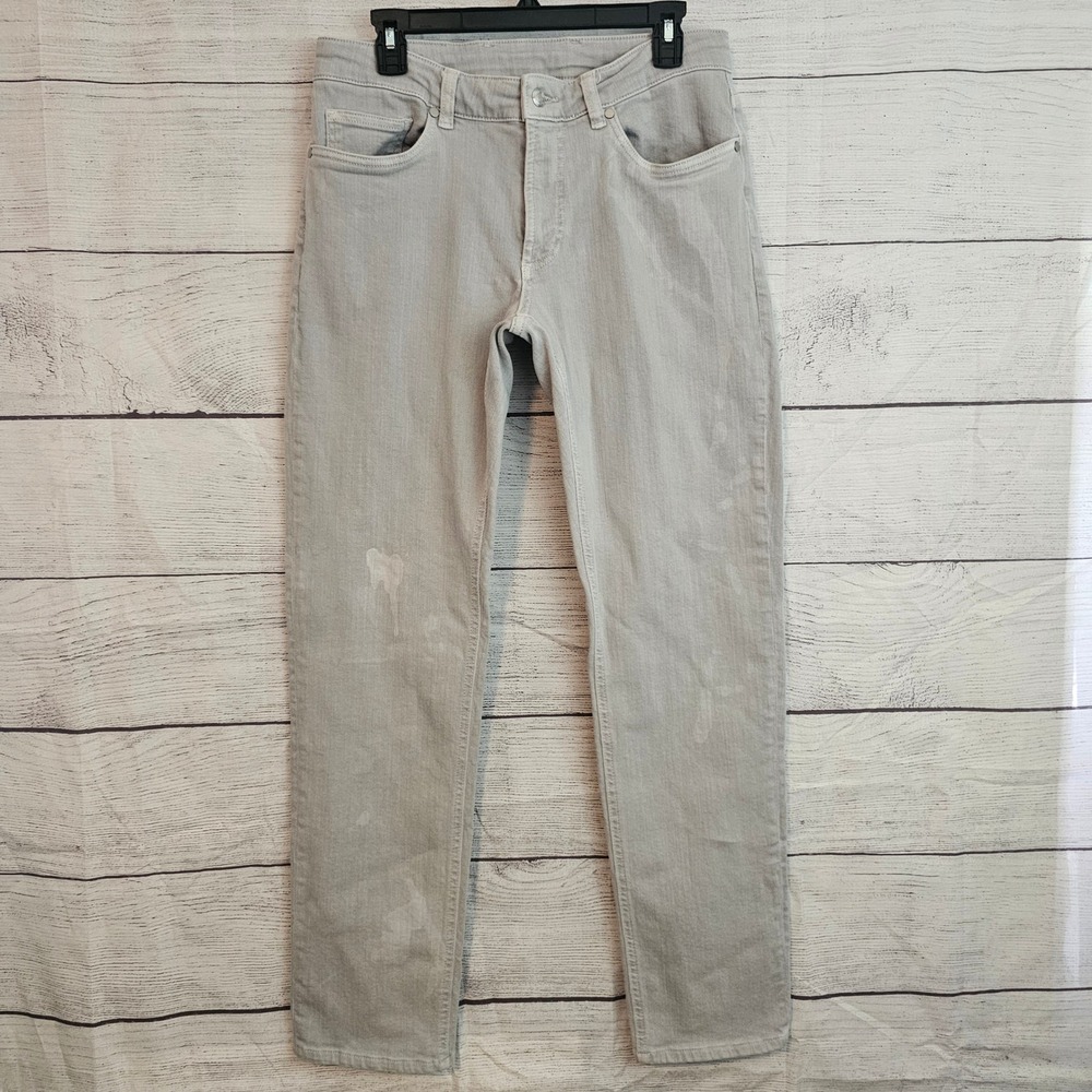 Peter Millar Crown Crafted *Bleach Spots* Tag 34/32 (Meas 32/32) Gray Jeans 1309